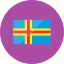 aland, flags, country, flag, location, national, world 