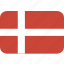 denmark, round, rectangle 