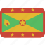 grenada, round, rectangle 