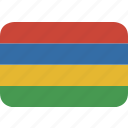 mauritius, round, rectangle