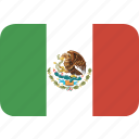 round, rectangle, mexico