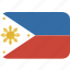 philippines, round, rectangle 