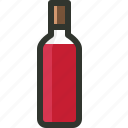 wine, alcohol, beverage, red wine, wine bottle