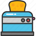 electronics, kitchen appliance, toast, toast machine, toaster