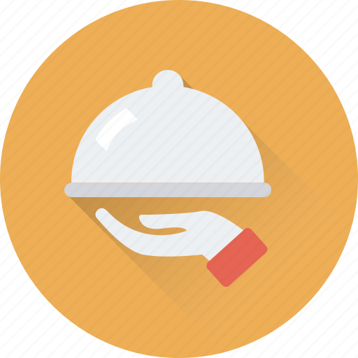 Chef platter, food, food serving, platter, serving icon - Download on Iconfinder