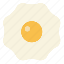 breakfast, egg, fried egg