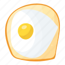 breakfast, egg, food, fried egg, fry egg