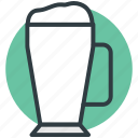 ale, beer, beer mug, chilled beer, drink