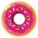 doughnut, bakery, donut, eat, food, sweet