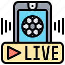 broadcast, live, online, streaming, watch