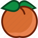 apricot, food, fruit, peach, plant