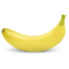 banana, fruit, vegetable 