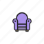 armchair, chair, furniture, seat 