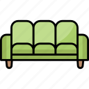 coach, furniture, interior, living room, sofa