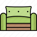 couch, furniture, interior, living room, sofa