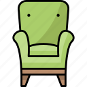 armchair, chair, furniture, interior, living room