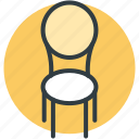 chair, desk chair, dining chair, furniture, seat