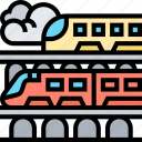 speed, train, rail, transportation, station