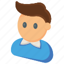 cartoon, game character, human avatar, male human, young boy