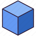 box, cube, perspective, package