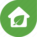 eco, ecology, green, home, house, plant, shape