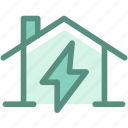 ecology, energy, green, home, house electricity, power, solar house