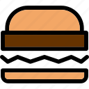 hamburger, food, burger, fast