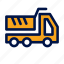 construction, heavy, transportation, truck, vehicle 