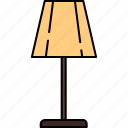 equipment, home, lamp, light, lighting, standing