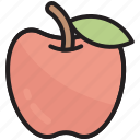 apple, food, fruit, game, healthy, diet, ui