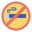 forbidden, no, prohibition, signaling, smoking, warming 