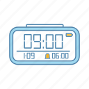 alarm, clock, digital, electronic, time, timer, watch