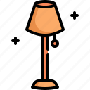 lamp, light, household, furniture, interior, bulb