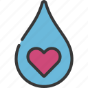 heart, blood, droplet, charity, philanthropy, donate