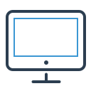 computer, monitor, desktop, device