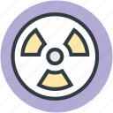 danger, nuclear, radiation, radioactivity symbol, toxic