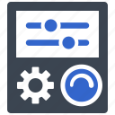 setting, cog, gear wheel, option, configuration, factory operation, factory setting