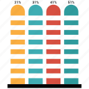 bars, data, infographic, information