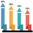 bars, data, infographic, information