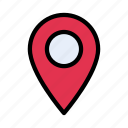 gps, location, map, navigation, pin