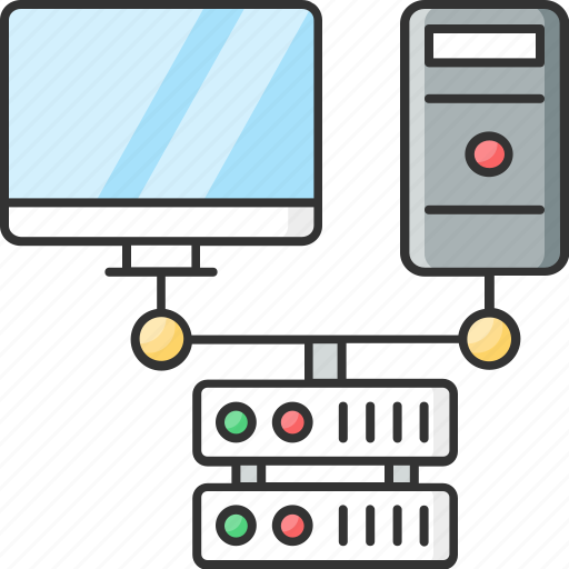 Computer, database, networking, server icon - Download on Iconfinder