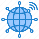 network, world, internet, globe, wifi