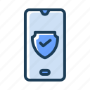 phone, shield, safe, protected, security, safety