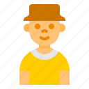 boy, hat, child, youth, avatar