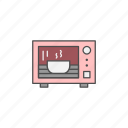 appliance, bowl, electronic, kitchen, microwave, oven