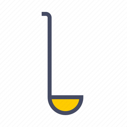 Cook, kitchen, laddle, soup, utensil icon - Download on Iconfinder