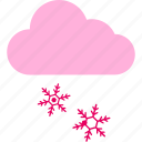 cloud, snow, weather, forecast, winter