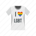 cloth, design, front, lgbt, love, shirt, t-shirt