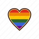 community, gay, heart, homosexual, lesbian, lgbt, rainbow