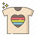 lgbt, love, pride, shirt